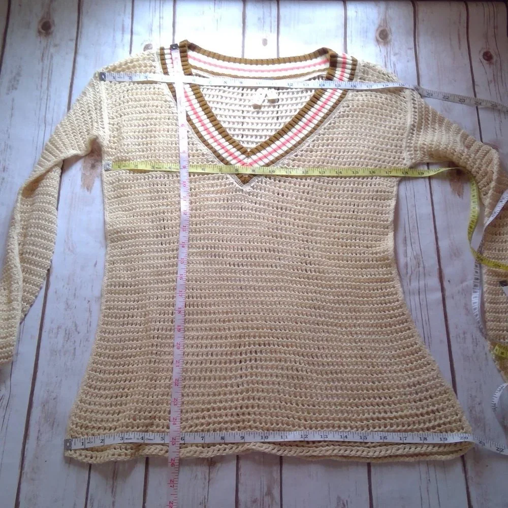 We The Free Waffle Knit Sweater EUC - Picture 6 of 6